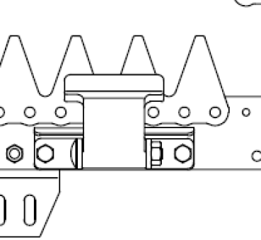 Messer Mähmesser Agria 5300 102cm Universal SC PLUS Balken
